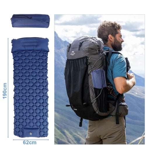 Outdoor Self-Inflating Inflatable Camping Mattress Hiking Camping Mat Air Bed
