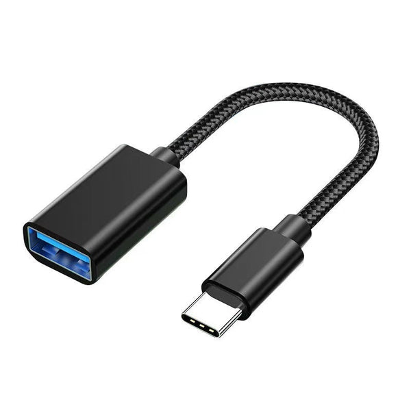 OTG USB Adapter Cable Phone Fast Charge Car Read USB Drive