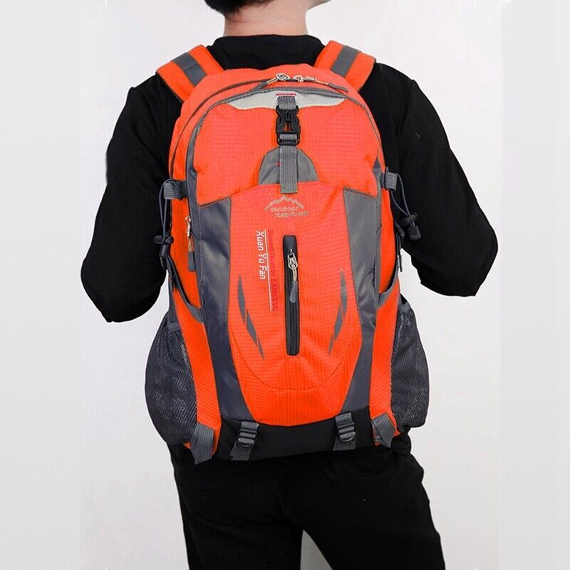 40L Large Waterproof Backpack Bag Camping Walking Hiking Outdoor Travel Rucksack