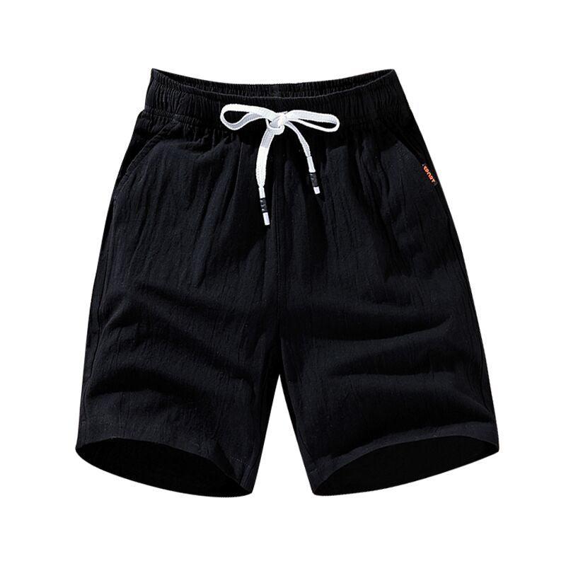 Freizeit Lose Koreanische Baumwolle Und Leinen Shorts herren Shorts