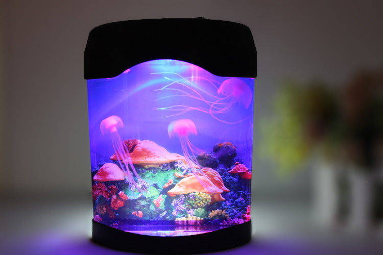 Lampe colorée USB pour aquarium de méduses