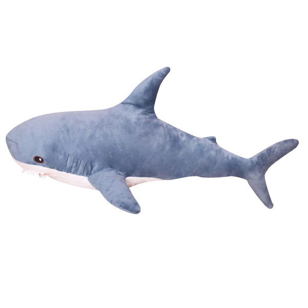 Shark plush pillow