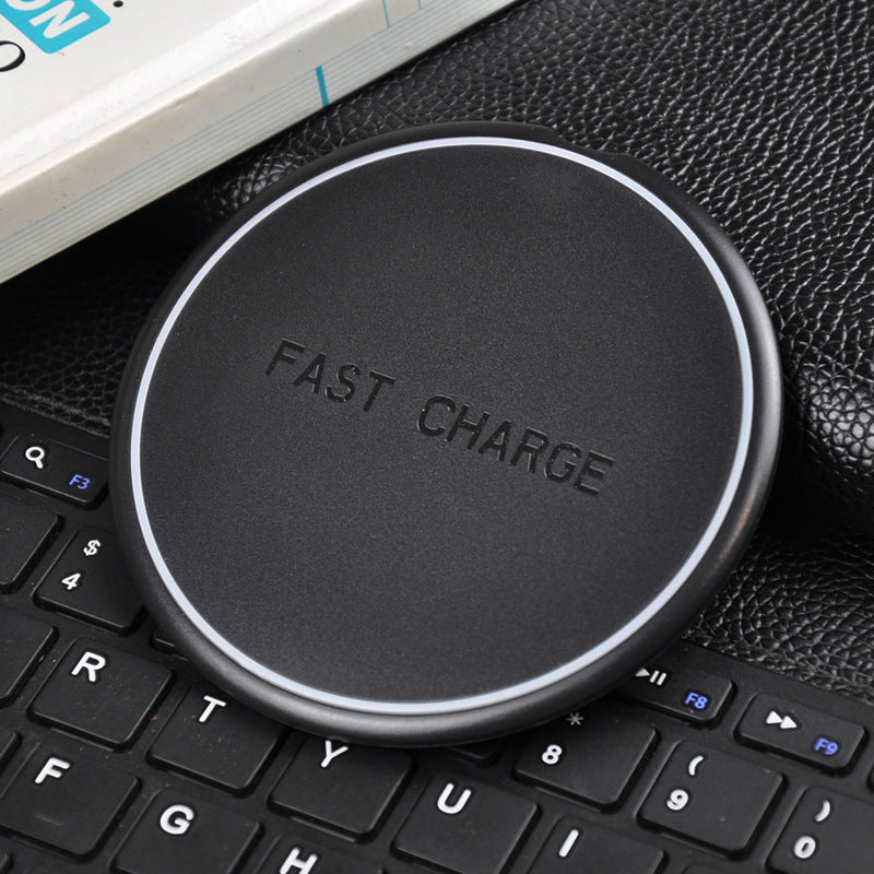 Round 10W Fast Charging Wireless Charger