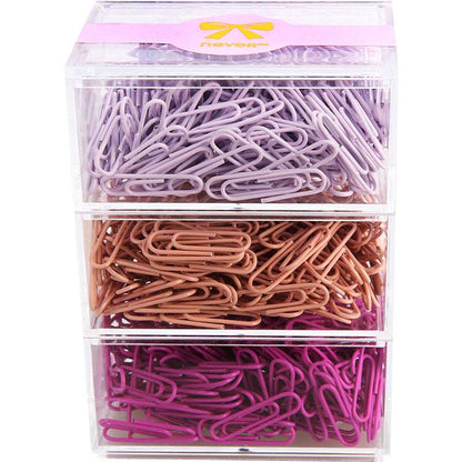 Office Supplies Coloured Paper Clips