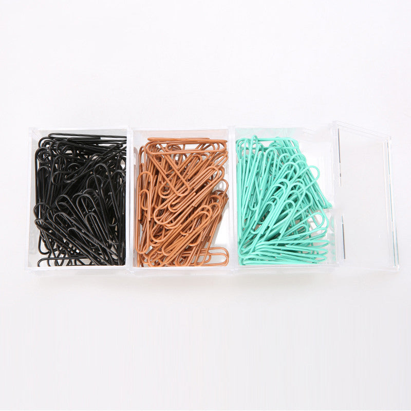 Office Supplies Coloured Paper Clips