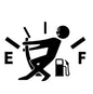 Funny Car Sticker Pull Fuel Tank Pointer Ef Fuel Tank  Car Sticker Fuel Tank Vinyl Sticker Decal