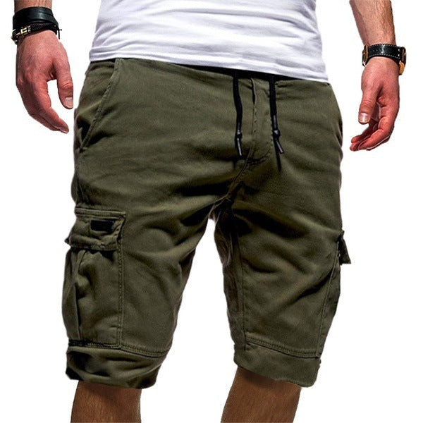 Herren Shorts Sommer Casual Jogger Sport Cargo Shorts Militär Kampf Workout Gym Hose Herrenbekleidung