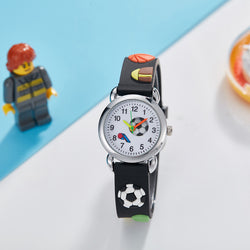 Electronic Quartz Watch Cute Football Cartoon