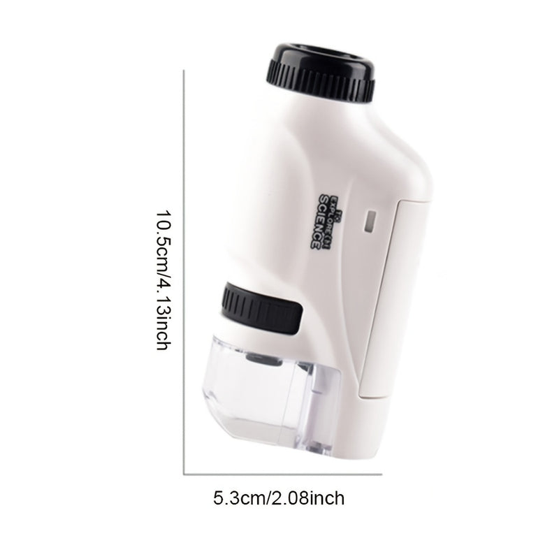 Microscope de poche pour enfants, mini microscope portatif, jouet