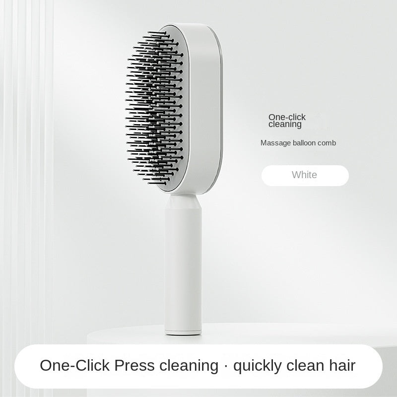 Women Fashion 3D Hair Growth Comb Hairbrush Self-Cleaning Hair Brush