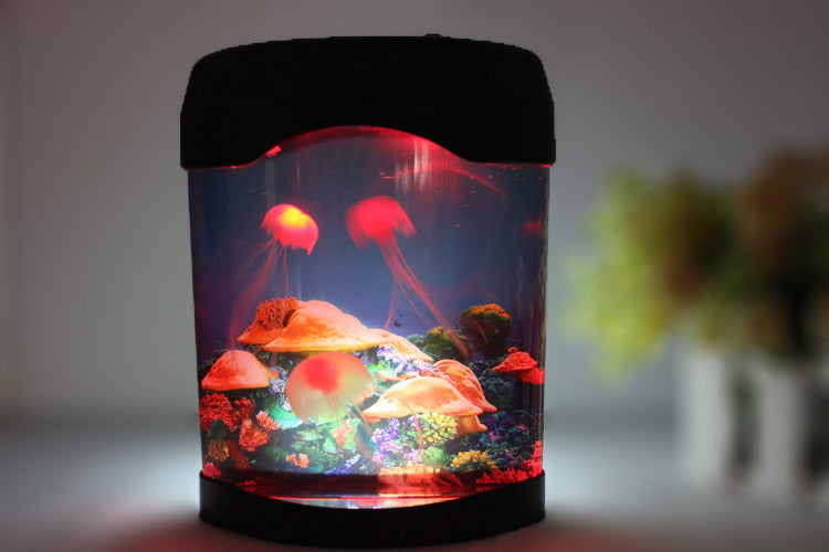 Lampe colorée USB pour aquarium de méduses