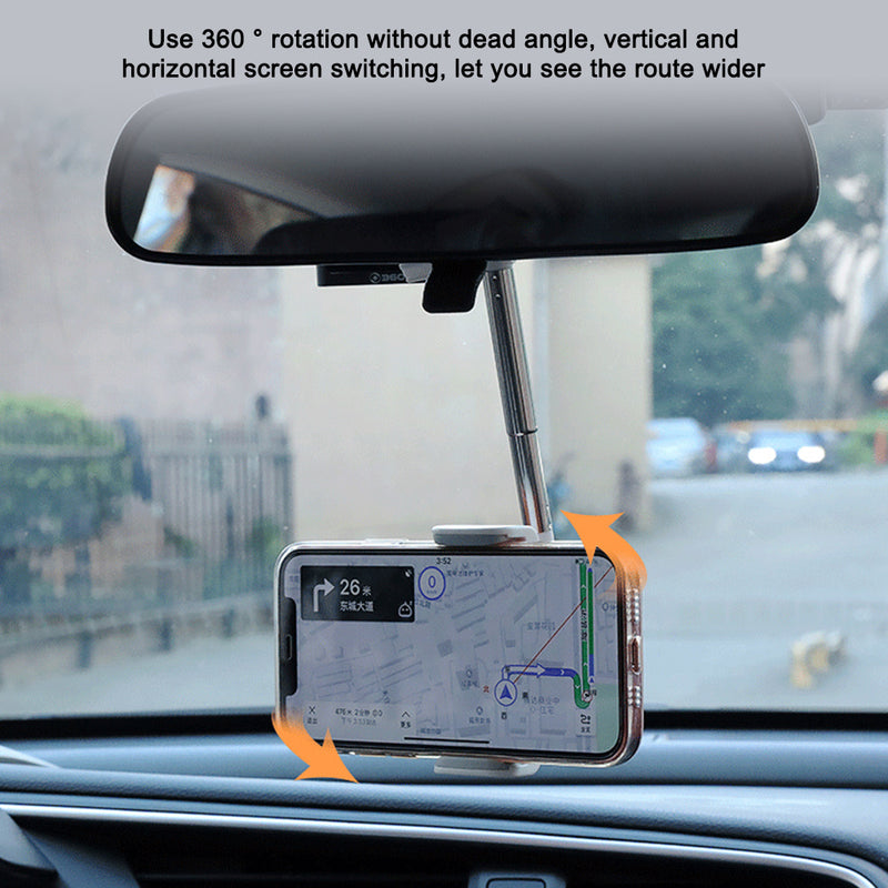 Car Rear-view Mirror Mobile Phone