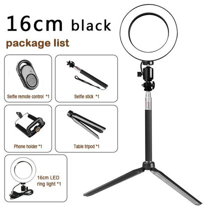 Compatible with Apple, Tripod Fill Light Live Bracket Beauty Light Set Ring Light