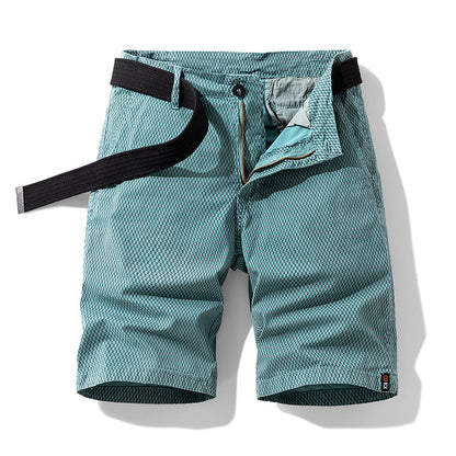 Sommer Herren Neues Design Gestreifte Retro All-Match Loose Cargo Shorts