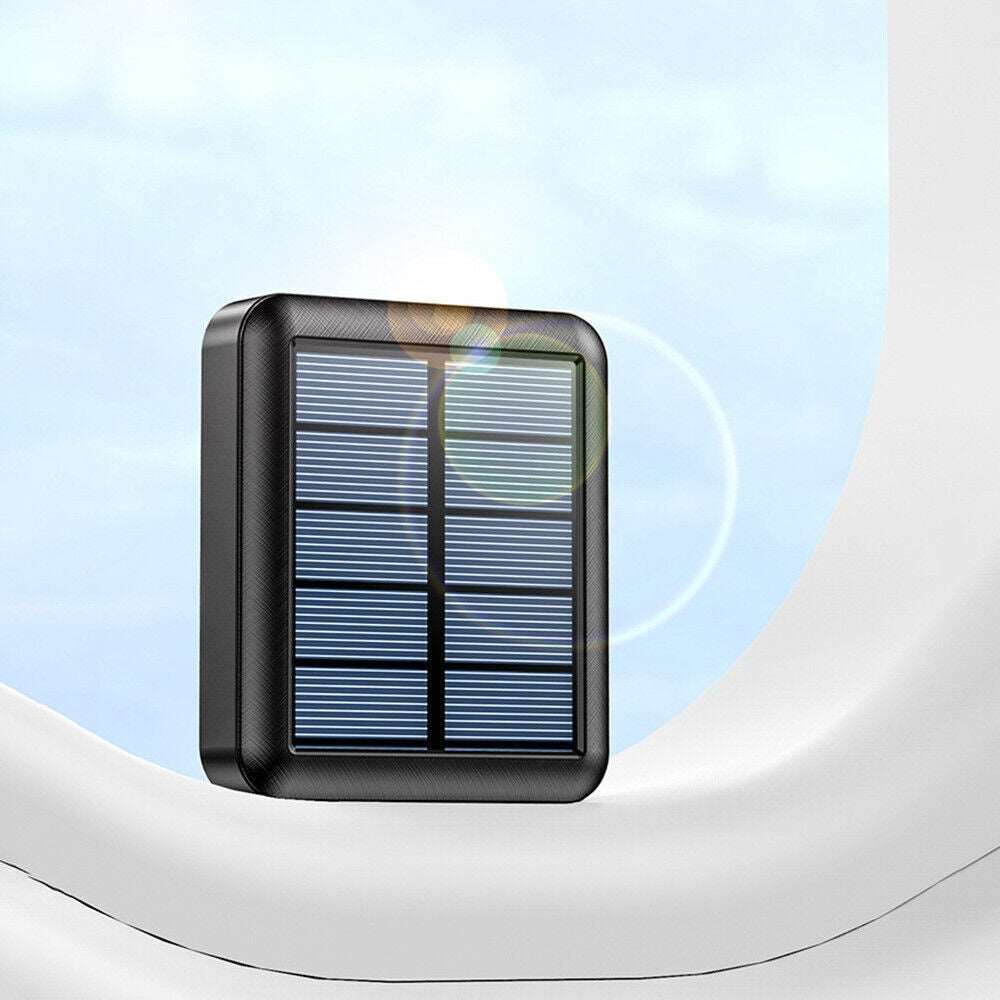 Portable 5000mah Solar Power Bank USB Pack Battery Charger For Outdoor Camping