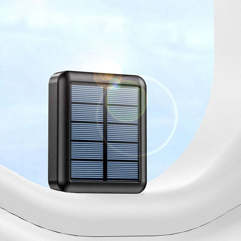 Portable 5000mah Solar Power Bank USB Pack Battery Charger For Outdoor Camping