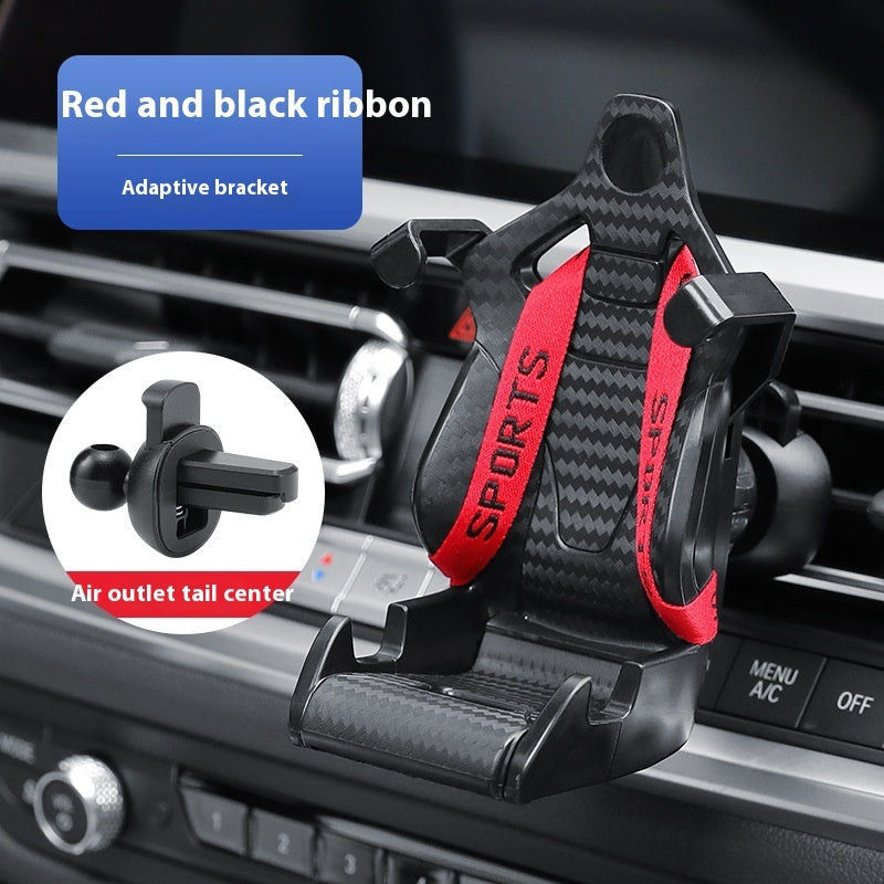 Racing Seat Shape Car Phone Holder Auto Air Vent Mobile Phone Clip