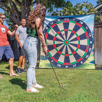 Golf Chip & Stick Darts Game Mat