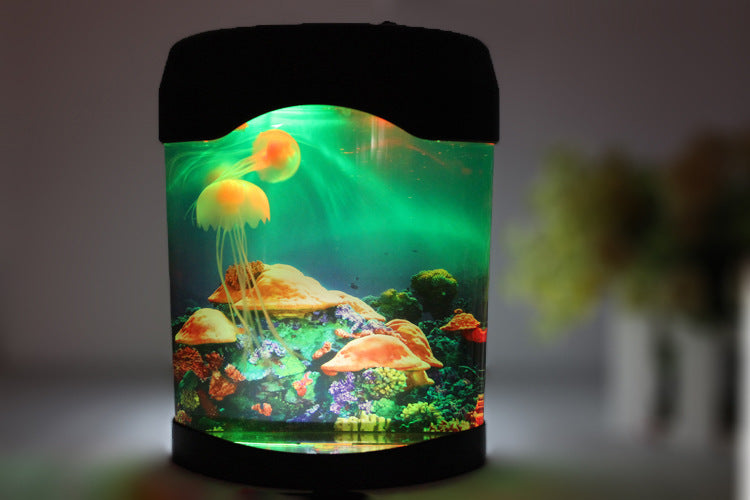 Lampe colorée USB pour aquarium de méduses