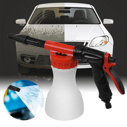 Snow Foam Car Wash Spray Gun Lance Uses Hose Pipe Sprayer 900ML Handheld Bottle