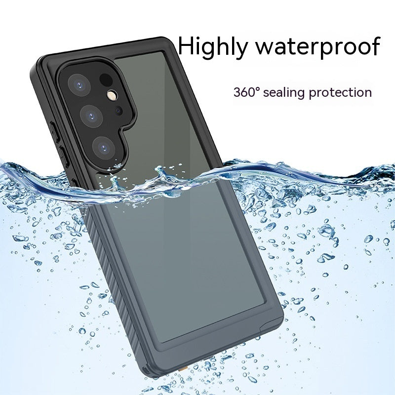 Plastic Waterproof Phone Case Outdoor Sports Drop-resistant Sealed Protective Cover