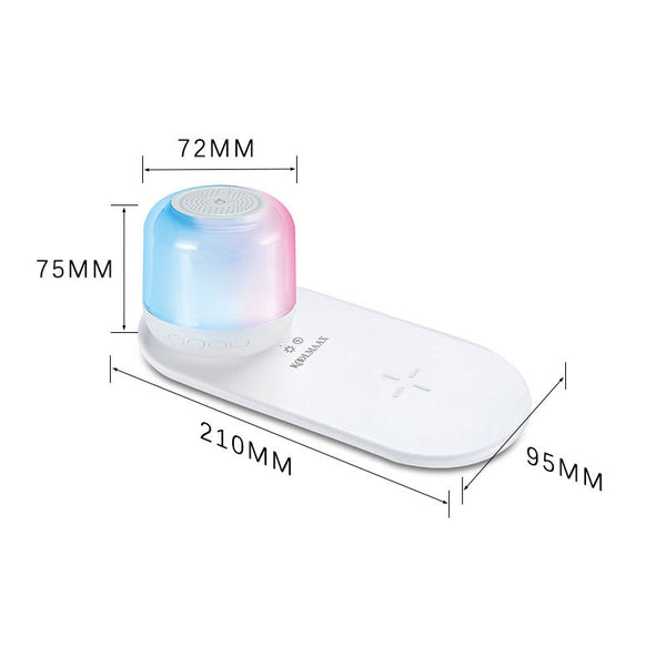 Koolmaax 2023 chargeur de veilleuse 3 en 1 avec lampe de chevet polyvalent nouvelle tendance