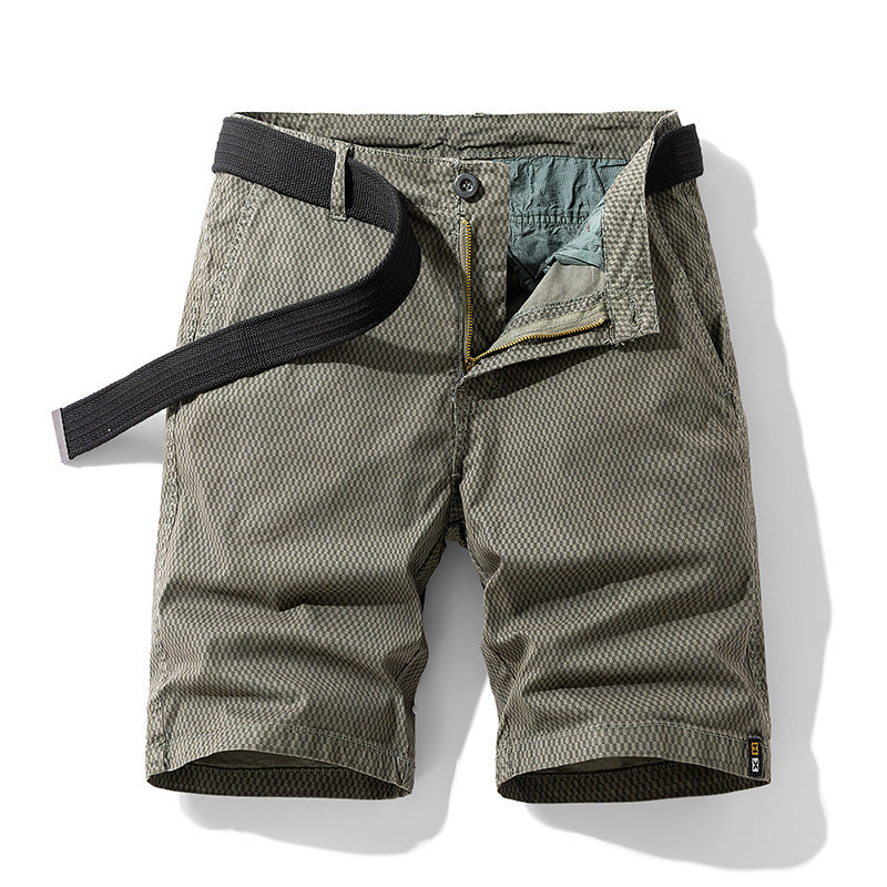 Short Cargo ample rayé rétro pour hommes, nouveau Design d'été assorti avec tout