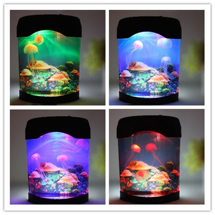 Lampe colorée USB pour aquarium de méduses