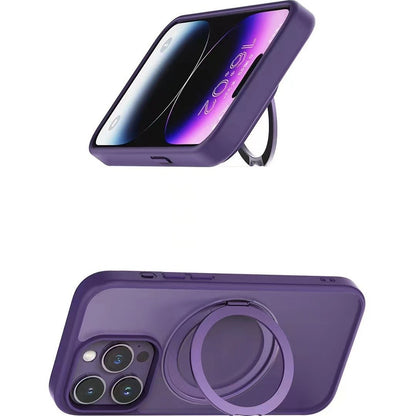 Rotating Pivot Protective Sleeve Magnetic Suction Phone Case