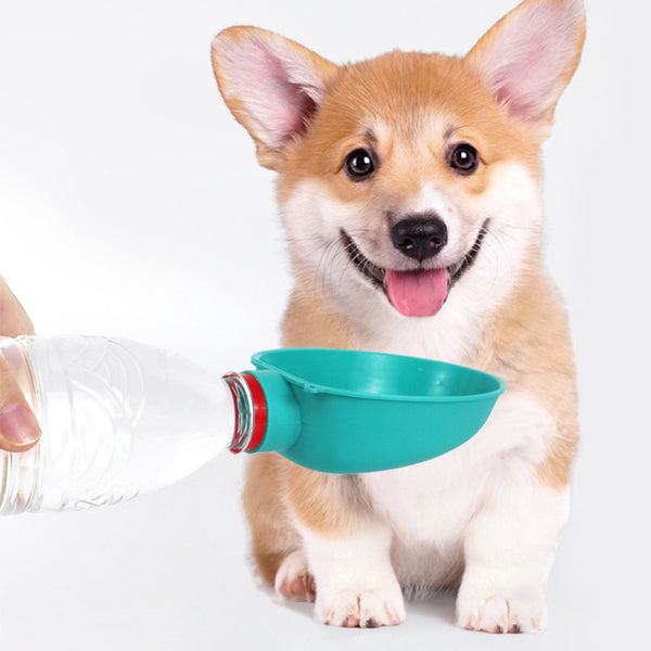 Tragbarer Hundetrinknapf für den Außenbereich, Wasserfütterung für Haustiere, Wasserbecher für den Außenbereich, Hundekessel für kleine Hunderassen, Haustierprodukte