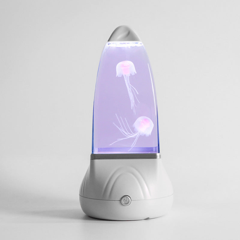 Simulation LED colorée nouvelle petite lampe méduse