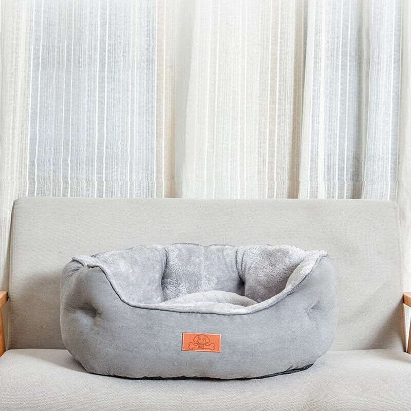 Dog Bed Cat Beds Soft Washable Fleece Puppy Cushion Warm Pet Basket Dog Bed