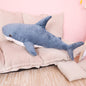 Shark plush pillow