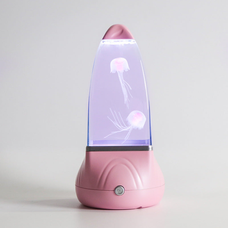 Simulation LED colorée nouvelle petite lampe méduse