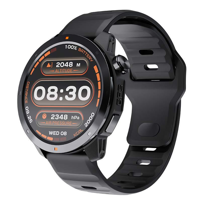 Écran de montre intelligente de sport GPS, appel Bluetooth