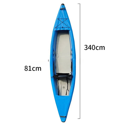 Inflatable Kayak 3.3m  Fishing Boat With Motor Engine