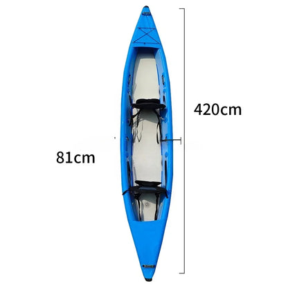 Inflatable Kayak 3.3m  Fishing Boat With Motor Engine