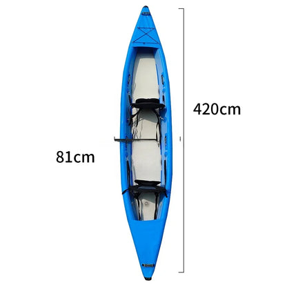 Inflatable Kayak 3.3m  Fishing Boat With Motor Engine