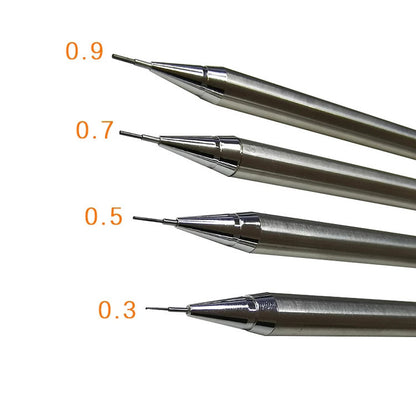 Fournitures d'écriture d'école de crayon automatique en métal