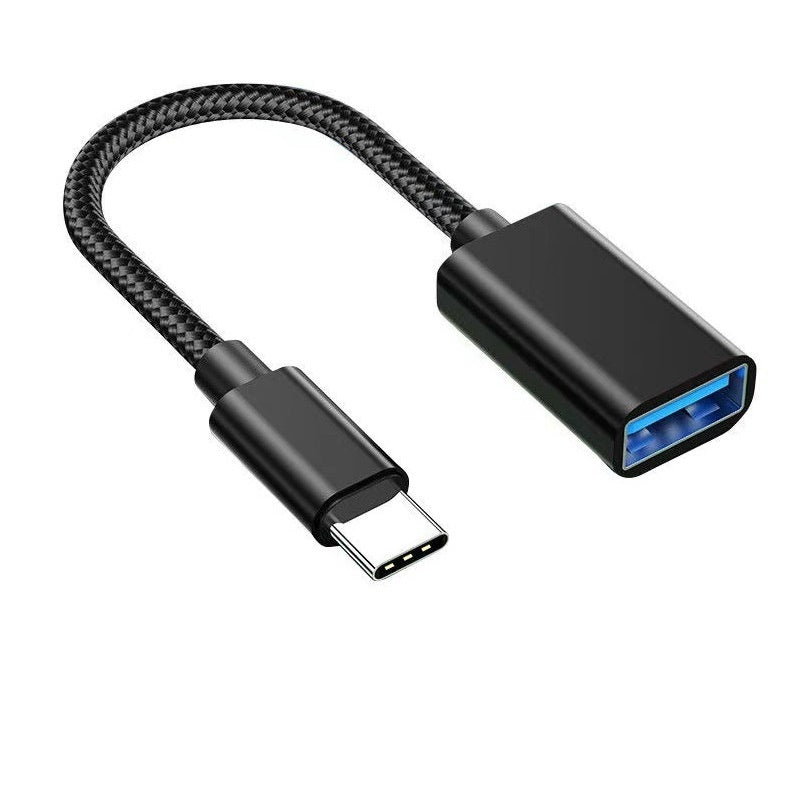 OTG USB Adapter Cable Phone Fast Charge Car Read USB Drive