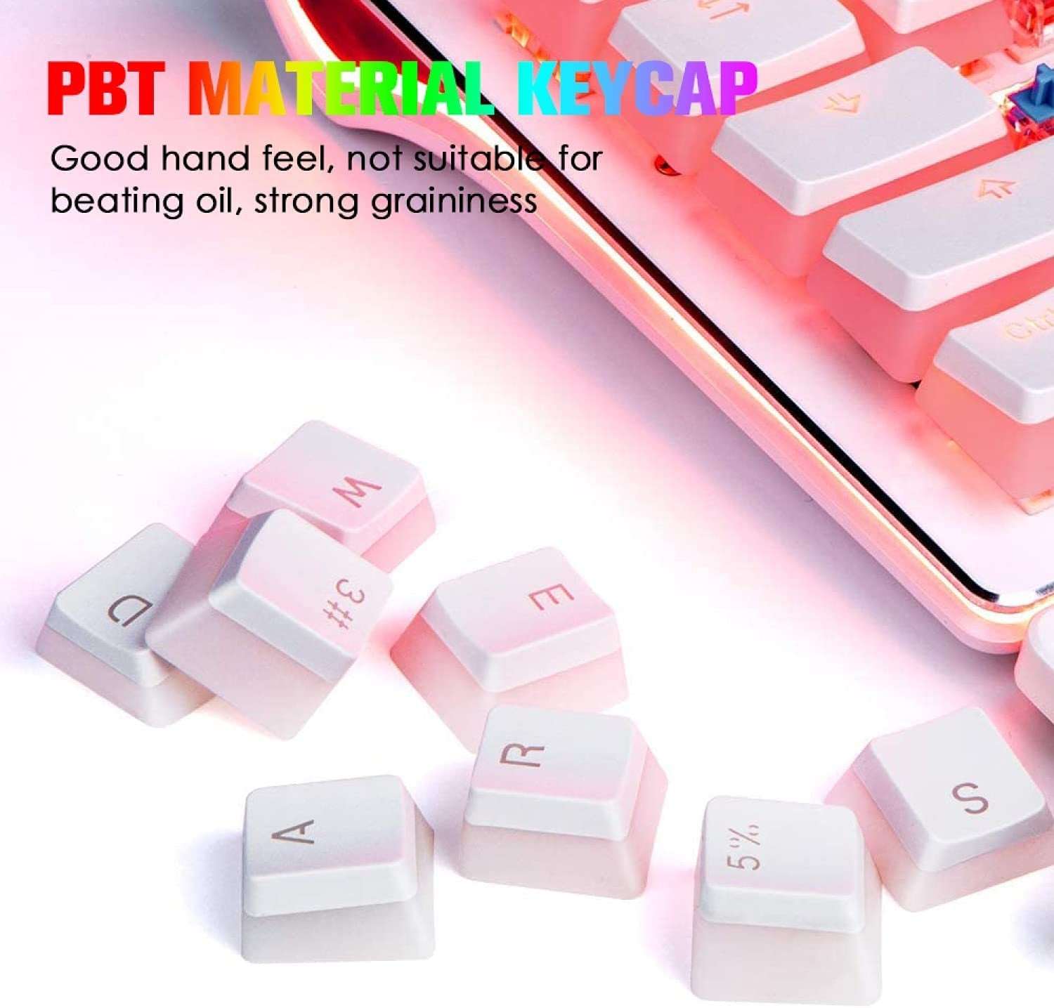 Detachable DIY Pudding Keycap Double Shot Translucent Layer Mechanical US Layout