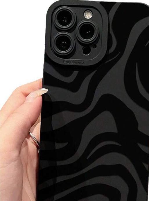 Black Striped Pupil Phone Case