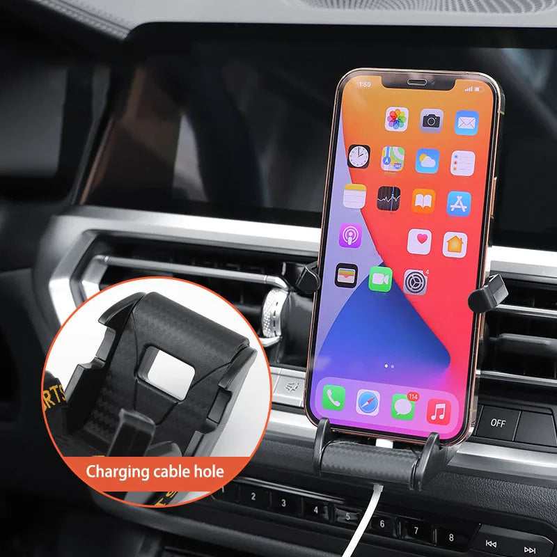 Racing Seat Shape Car Phone Holder Auto Air Vent Mobile Phone Clip