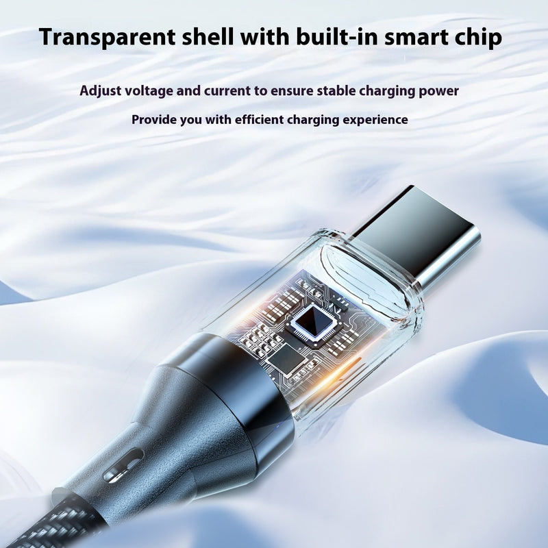 Typec Fully Compatible With Digital Display Super Fast Charge Data Cable