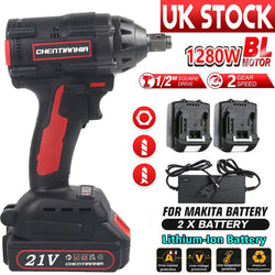 Cordless Electric Impact Wrench Drill Gun Ratchet Driver