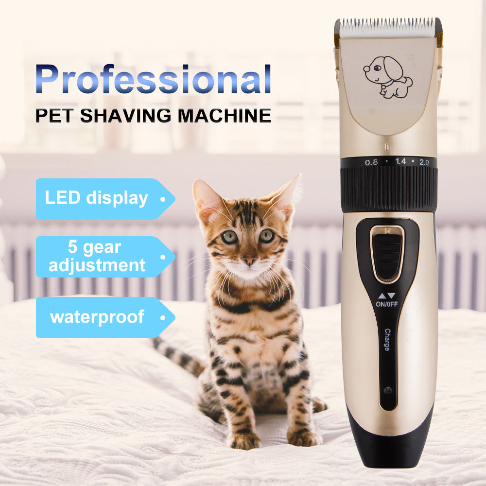 Rechargeable Dog Hair Trimmer USB Charging Electric Scissors Pet Hair Trimmer