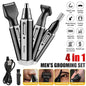 4 In 1 Rechargeable Hair Beard Eyebrow Ear Nose Shaver Trimmer Electric Kits UK