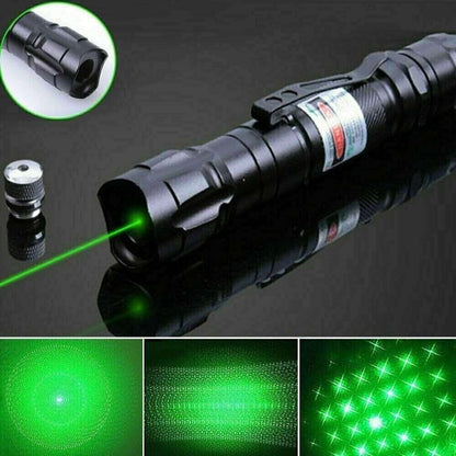 532NM Green Laser Pointer Pen Rechargable Visible Beam Torche 1000Meters