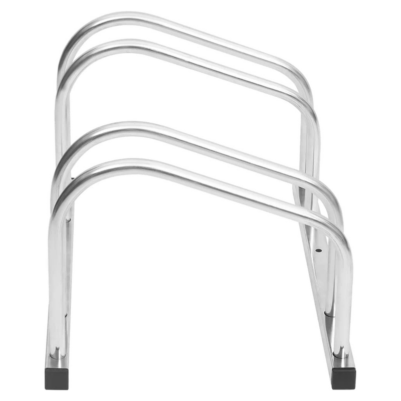 vidaXL Bike Rack for 2 Bikes Galvanised Steel