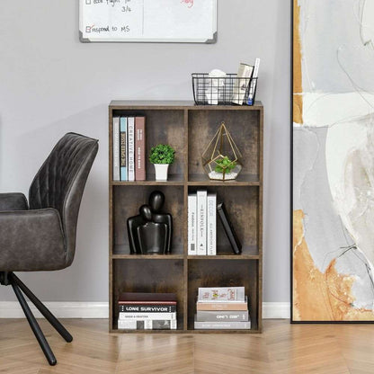 Cubic Cabinet Bookcase Storage Shelves Display for Study, Home, Office